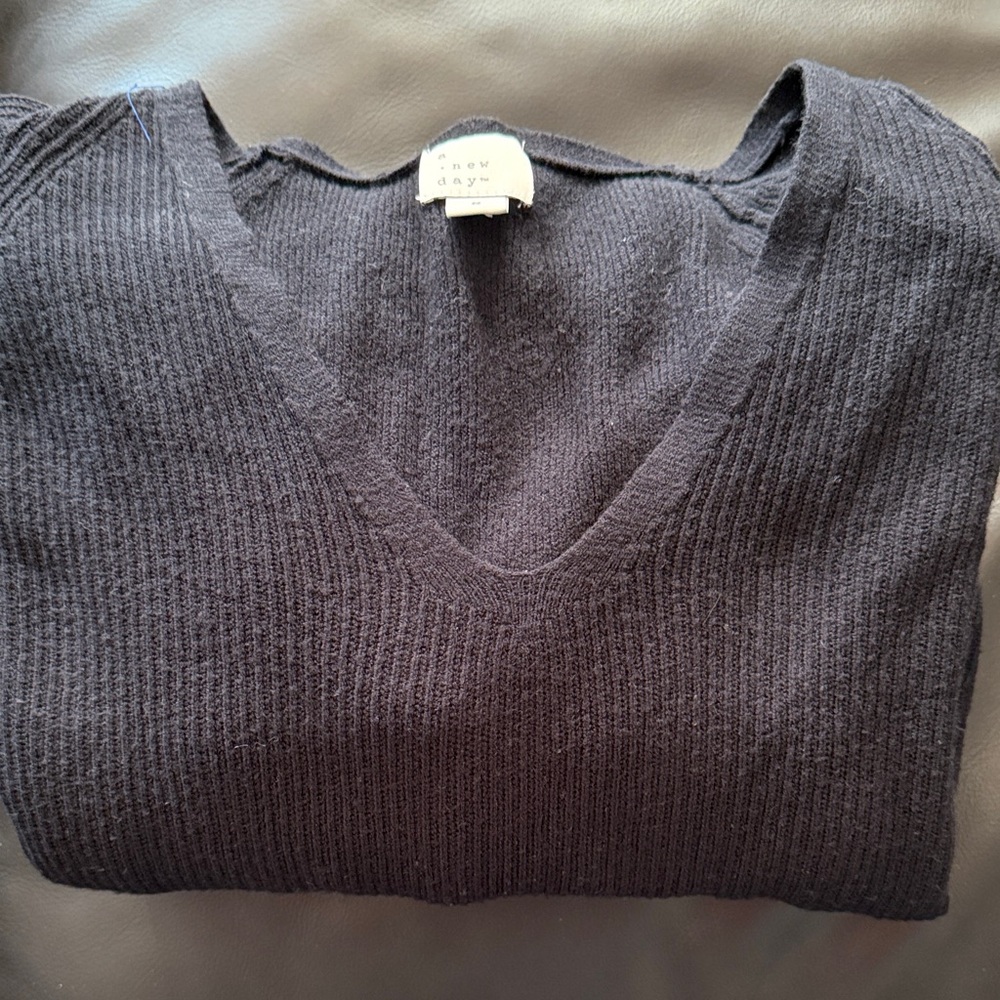 A New Day Women's Black Sweater Dress